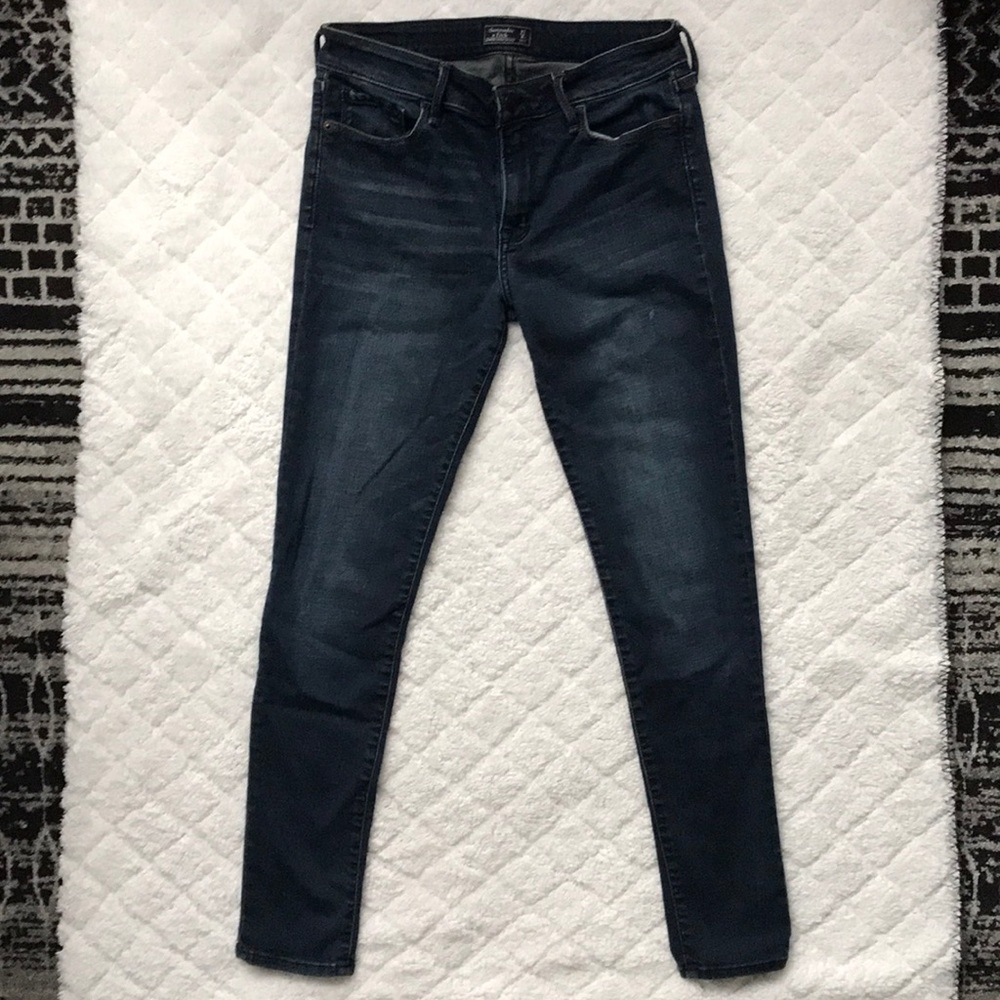 Abercrombie Harper Low Rise Skinny Jeans Size 4/27